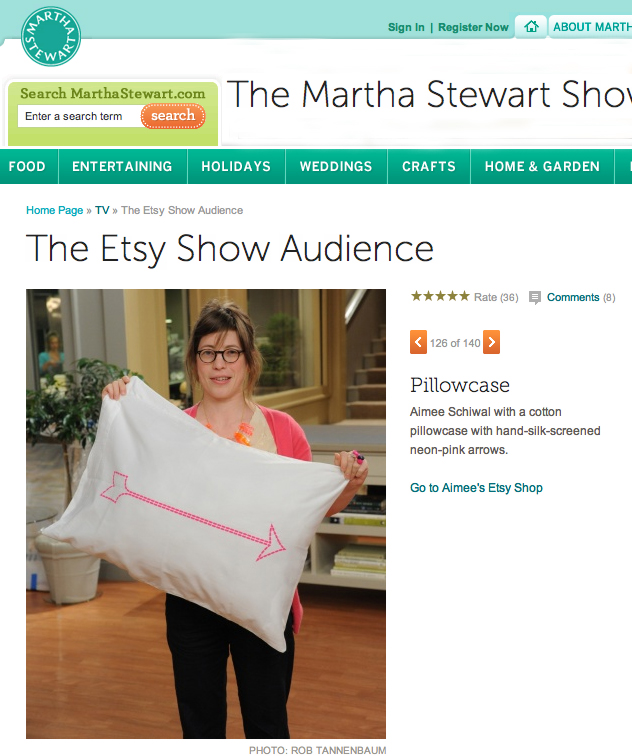 The Etsy Show Audience Martha Stewart Show