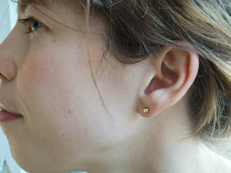 Earrings-Brass-Faceted-Small-2-W