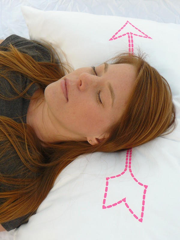 Neon Pink Bow & Arrow Pillowcase 5