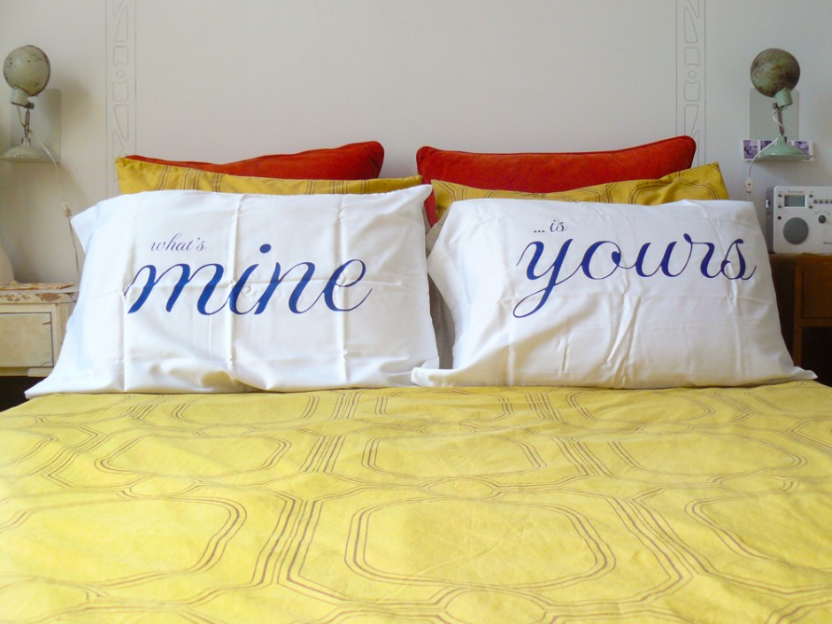 What's Mine Is Yours Romantic Pillowcases 2